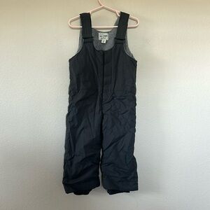 The Children’s Place Charcoal Grey Kids Unisex Snow Bib Overalls